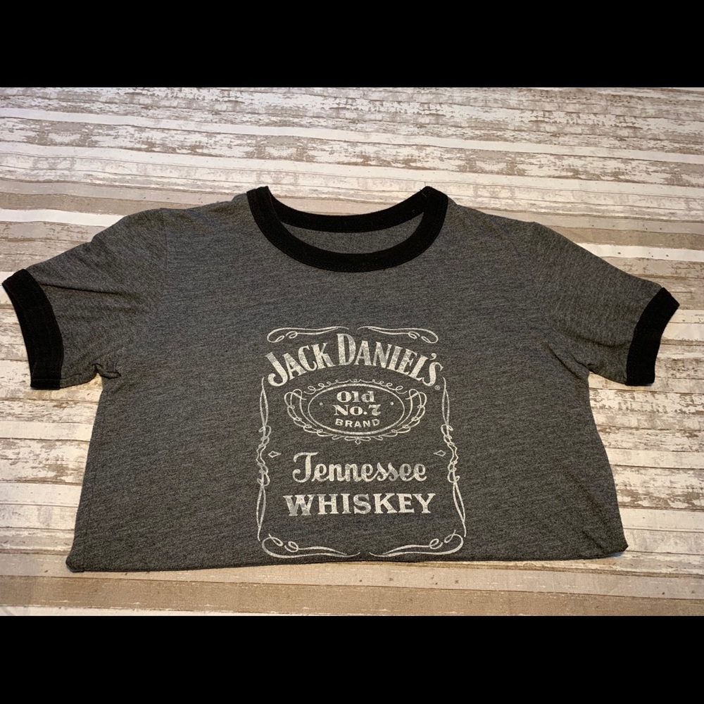 Jack Daniels Vintage Ringer Tee